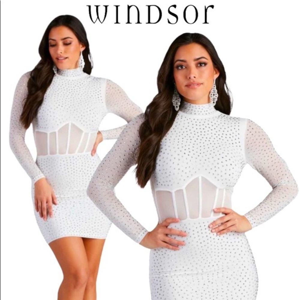 Renata Formal Heat Stone Windsor Dress